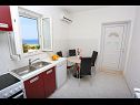 Apartmaji Marija - beautiful sea view: A1(4+1) Drvenik Mali (Otok Drvenik Mali) - Riviera Trogir  - Apartma - A1(4+1): kuhinja in jedilnica