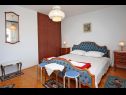 Apartmaji Pero - 70m from the sea: A1(6), A2(2) Marina - Riviera Trogir  - Apartma - A1(6): spalnica