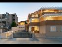 Apartmaji Lux 1 - heated pool: A1(4), A4(4) Marina - Riviera Trogir  - hiša