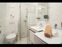 Apartmaji Lux 1 - heated pool: A1(4), A4(4) Marina - Riviera Trogir  - Apartma - A1(4): kopalnica s straniščem