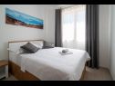 Apartmaji Lux 1 - heated pool: A1(4), A4(4) Marina - Riviera Trogir  - Apartma - A1(4): spalnica