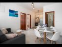 Apartmaji Lux 1 - heated pool: A1(4), A4(4) Marina - Riviera Trogir  - Apartma - A1(4): jedilnica