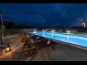 Hiša za počitnice Pax - with pool: H(4+2) Marina - Riviera Trogir  - Hrvaška  - H(4+2): pogled