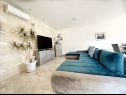 Apartmaji Mia - with pool: A1(4) Marina - Riviera Trogir  - Apartma - A1(4): dnevna soba