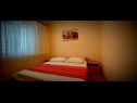 Apartmaji Kajo - free parking and BBQ: A1(4+2) Poljica (Marina) - Riviera Trogir  - Apartma - A1(4+2): spalnica