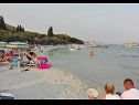 Apartmaji Luka - pet friendly A1(4+2) Seget Donji - Riviera Trogir  - plaža