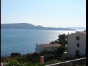 Apartmaji Milka - 100m from the sea A1(4), A2(2+1) Seget Donji - Riviera Trogir  - pogled