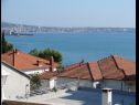 Apartmaji Milka - 100m from the sea A1(4), A2(2+1) Seget Donji - Riviera Trogir  - pogled (hiša in okolica)