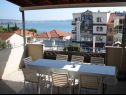 Apartmaji Milka - 100m from the sea A1(4), A2(2+1) Seget Donji - Riviera Trogir  - Apartma - A1(4): terasa