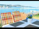 Apartmaji Iva - great view: A1(4) Seget Donji - Riviera Trogir  - pogled