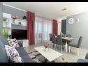 Apartmaji Iva - great view: A1(4) Seget Donji - Riviera Trogir  - Apartma - A1(4): dnevna soba
