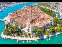 Apartmaji Iva - great view: A1(4) Seget Donji - Riviera Trogir  - podrobnost