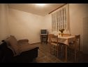 Apartmaji Kata - 100m from sea: A1(4+1) Seget Vranjica - Riviera Trogir  - Apartma - A1(4+1): dnevna soba