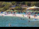 Apartmaji Rose - 30 m from the beach: A1(2+1), A2(2+1), A3(2+1), A4(2+1), A5(2+1) Seget Vranjica - Riviera Trogir  - plaža