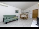 Apartmaji Mil - 80m from the sea A1(4+1), A2(2) Sevid - Riviera Trogir  - Apartma - A2(2): dnevna soba