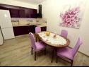 Apartmaji MeMi - great location, modern & parking: A1 Marin(4) Trogir - Riviera Trogir  - Apartma - A1 Marin(4): kuhinja in jedilnica