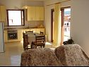 Apartmaji Tone - spacious and comfortable: A1 zuti(5+2), A2 plavi(5+2) Trogir - Riviera Trogir  - Apartma - A1 zuti(5+2): kuhinja in jedilnica