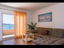 Apartmaji Maša - modern sea view apartment: A1(4+1) Trogir - Riviera Trogir  - Apartma - A1(4+1): dnevna soba