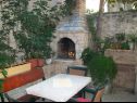 Apartmaji in sobe Jare - in old town R1 zelena(2), A2 gornji (2+2) Trogir - Riviera Trogir  - vrtna terasa