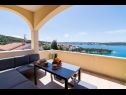 Apartmaji Tom - panoramic sea view: A1(6) Trogir - Riviera Trogir  - Apartma - A1(6): terasa