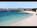 Apartmaji Florio - garden & free parking: A1(5) Trogir - Riviera Trogir  - plaža