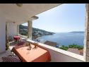 Apartmaji Ante - perfect sea view: A1(2+2), A2(2+2) Vinišće - Riviera Trogir  - Apartma - A1(2+2): terasa