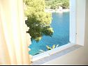 Hiša za počitnice Dob - 5m from the sea: H(4) Zaliv Stončica (Vis) - Otok Vis  - Hrvaška  - H(4): pogled z okna