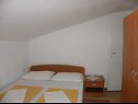 Apartmaji Zvone - 100 m from sea: A1(4+1), A2(4+1) Bibinje - Riviera Zadar  - Apartma - A2(4+1): spalnica