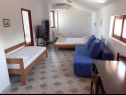 Apartmaji Ana- next to the sea A1(2+2), A2(2+3), A3(2+2), A4(2+3) Bibinje - Riviera Zadar  - Apartma - A4(2+3): dnevna soba
