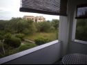 Apartmaji Fuzu - 50 m from sea: A2(2+1), SA3(2) Bibinje - Riviera Zadar  - Studio apartma - SA3(2): terasa