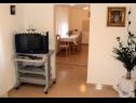 Apartmaji Niko - 40m from the beach: A1(2+2), A2(3+2), A3(4+2) Donji Karin - Riviera Zadar  - Apartma - A1(2+2): dnevna soba