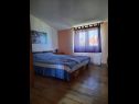 Apartmaji Visnja - 10 meters to the sandy beach A1 jednosobni (2+2), A2 dvosobni (4+2) Nin - Riviera Zadar  - Apartma - A2 dvosobni (4+2): spalnica