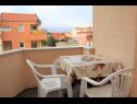 Apartmaji Ivan - 300 m from sea: A3(2), A4(2), SA5(2), A6(2) Nin - Riviera Zadar  - Apartma - A6(2): balkon