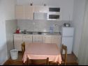 Apartmaji Kuzma - afordable A1(2+2), A2(3), SA3(2) Nin - Riviera Zadar  - Studio apartma - SA3(2): kuhinja in jedilnica