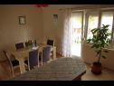 Apartmaji Dita - 400 m from sandy beach: A1(4), A2(4) Nin - Riviera Zadar  - Apartma - A1(4): jedilnica