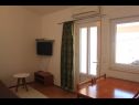 Apartmaji Ante - 50m from the sea: A1 plavi(2+2), A2 zuti(2+2) Posedarje - Riviera Zadar  - Apartma - A2 zuti(2+2): jedilnica