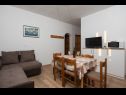 Apartmaji Armitage - family friendly: A1(4), A2(4+1), A3(2+1), A4(2+1), A5(2+1) Privlaka - Riviera Zadar  - Apartma - A2(4+1): jedilnica