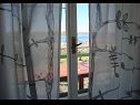 Apartmaji Markas - pet friendly: A1 Bella vista 1 (4+1), A2 - Bella vista 2 (2+2) Rtina - Riviera Zadar  - Apartma - A1 Bella vista 1 (4+1): pogled z okna