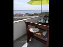 Apartmaji Markas - pet friendly: A1 Bella vista 1 (4+1), A2 - Bella vista 2 (2+2) Rtina - Riviera Zadar  - Apartma - A2 - Bella vista 2 (2+2): pogled s terase