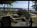 Apartmaji JoPek - sea view; SA1(2+1) Rtina - Riviera Zadar  - hiša
