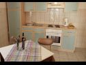 Apartmaji Ivan Z - 10 m from sea: A3(2), A4(2) Seline - Riviera Zadar  - Apartma - A3(2): kuhinja in jedilnica