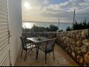 Apartmaji Ante - 200 m from beach: A2(4+2) Starigrad-Paklenica - Riviera Zadar  - Apartma - A2(4+2): terasa