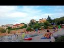Hiša za počitnice Anamaria - sea and mountain view: H(3+2) Vinjerac - Riviera Zadar  - Hrvaška  - plaža