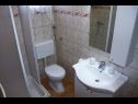 Apartmaji Almond A1(2+2), A2(4+2), A3(4+2) Vir - Riviera Zadar  - Apartma - A1(2+2): kopalnica s straniščem