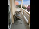 Apartmaji Sanja - 100 meters to the beach A1(4+1), A2(4+1), A3(4+1), A4(4+1) Vir - Riviera Zadar  - Apartma - A4(4+1): balkon
