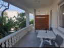 Apartmaji Rising Sun A1(2+2), A2(2+2), A3(2+2) Vir - Riviera Zadar  - Apartma - A1(2+2): balkon