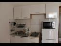 Apartmaji Snjeza - 80 m from beach: A1 Studio (4), A2 Apartman (2+2) Vir - Riviera Zadar  - Apartma - A1 Studio (4): kuhinja