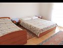 Apartmaji in sobe Jagoda - comfy and cozy : A1 Lijevi (3+2), A2 Desni (3+2), R1(4) Zadar - Riviera Zadar  - Apartma - A2 Desni (3+2): spalnica