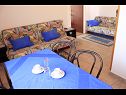 Apartmaji in sobe Jagoda - comfy and cozy : A1 Lijevi (3+2), A2 Desni (3+2), R1(4) Zadar - Riviera Zadar  - Apartma - A2 Desni (3+2): jedilnica