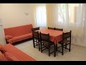 Apartmaji in sobe Jagoda - comfy and cozy : A1 Lijevi (3+2), A2 Desni (3+2), R1(4) Zadar - Riviera Zadar  - Soba - R1(4): jedilnica